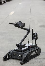 Long Control Distance Mini Eod Robot 80kg Weight Counter Terrorism Equipment