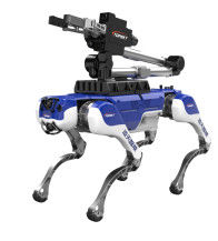 Explosive four legged robotic dog