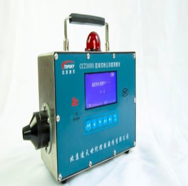 Direct reading dust concentration measuring instrument