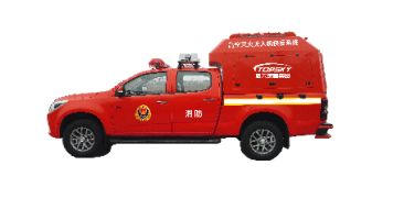 Wide range of fire extinguishing types High altitude firefighting drone quick response system Suitable for multiple chassis
