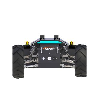 Ackermann Wheeled Robot Chassis with IP65 Dustproof Waterproof Modular Design and 120kg Load Capacity for Counter Terrorism