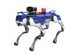 Security Patrol Robot with 4K Ultra HD Camera 120 Minutes Battery Life and Autonomous Following Function for Counter Terrorism