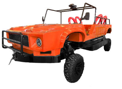 Haute puissance 6 personnes assises bateau amphibie haut niveau de sécurité et haute vitesse