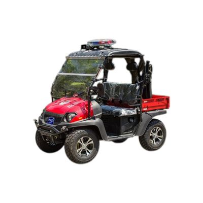 Suppression des incendies de forêt Motocycle de lutte contre les incendies à quatre roues avec pompes à incendie