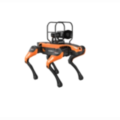 Un chien robot quadruplé avec 80m de câble et protection IP67