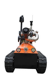 vitesse maximale : 0-1.6m/s, robot automatique de lutte contre l'incendie de vitesse de déploiement rapide stepless à télécommande de changement